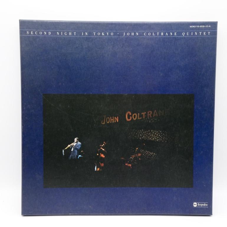 Second Night In Tokyo / John Coltrane Quintet --  Triple LP 33 rpm  -  Made in JAPAN 1977 - ABC IMPULSE RECORDS -  YB-8508 10AI  - OPEN BOX ( + BOOKLET)