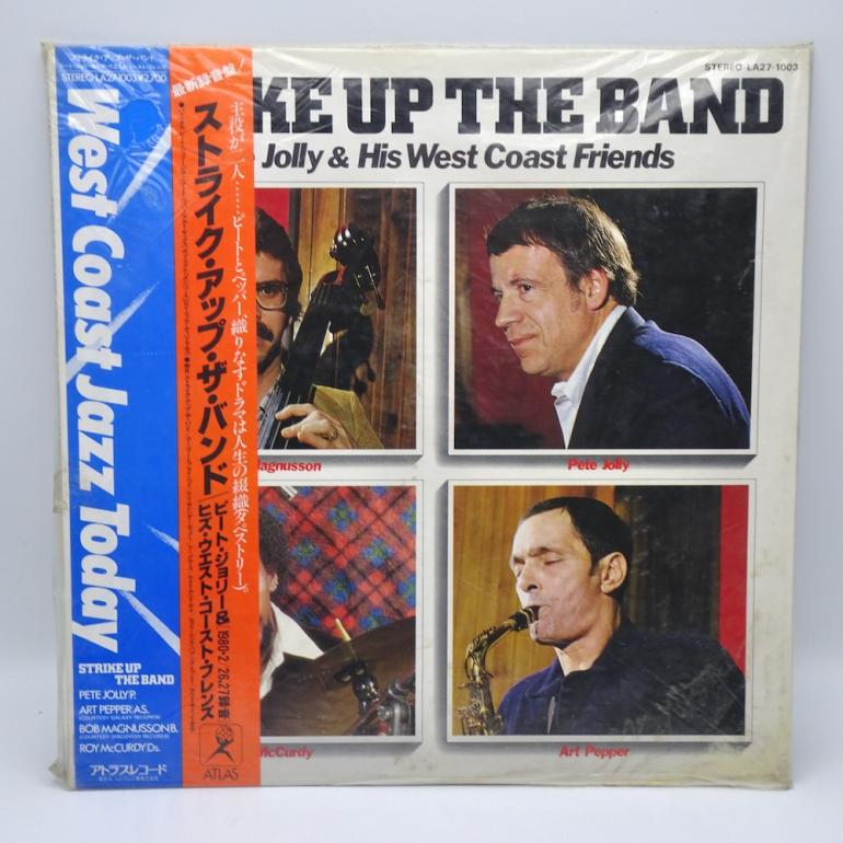 Strike Up The Band / Pete Jolly & His West Coast Friends   --   LP 33 rpm  -  Made in JAPAN 1980 - ATLAS RECORDS -  LA27-1003  - SEALED LP