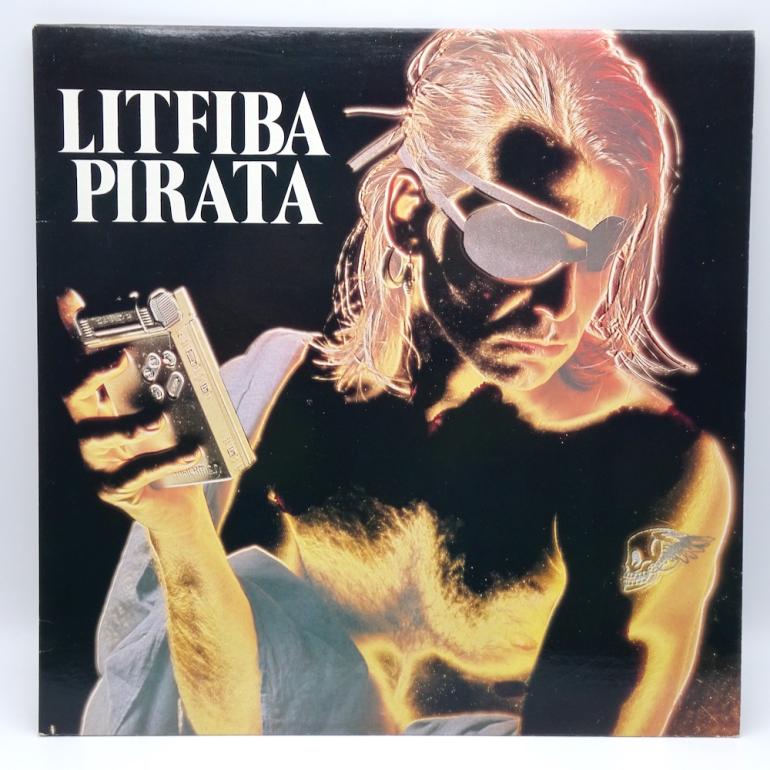 Pirata / Litfiba --  LP 33 rpm - Made in  ITALY 1989 - CGD/IRA  RECORDS  -  2292 46349-1 -  OPEN LP