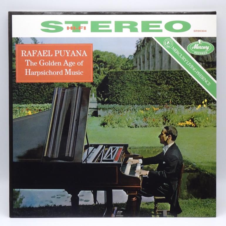 The Golden Age Of Harpsichord Music  / Rafael Puyana  --  LP 33 rpm 180 gr. - Made in Germany -  MERCURY RECORDS - SR90304 - OPEN LP