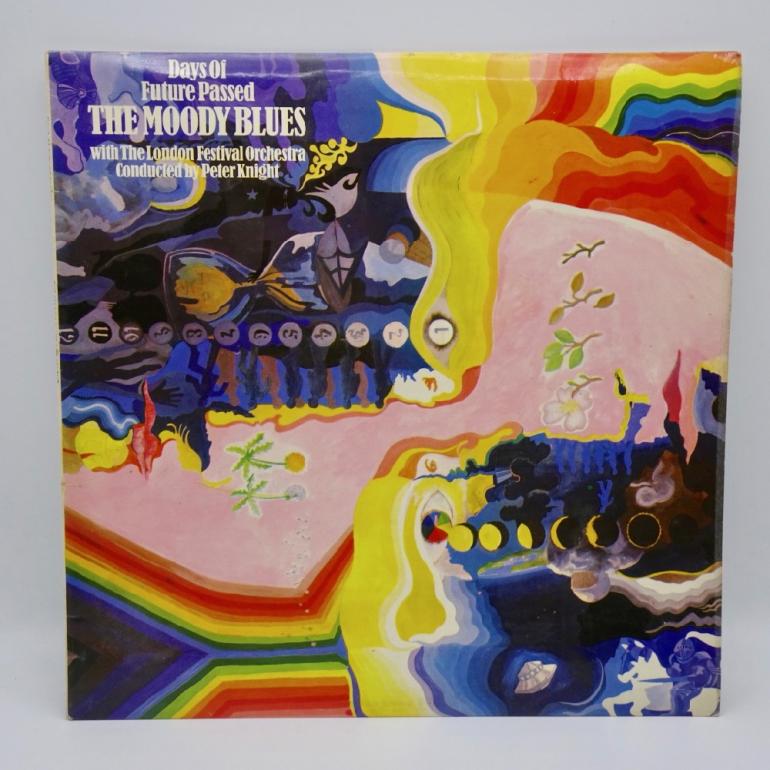 Days Of Future Passed / The Moody Blues with The London Festival Orchestra Cond. Peter Knight --  LP 33 rpm - LAMINATED -  Made in UK 1967 - DERAM RECORDS - SML 707 - OPEN LP