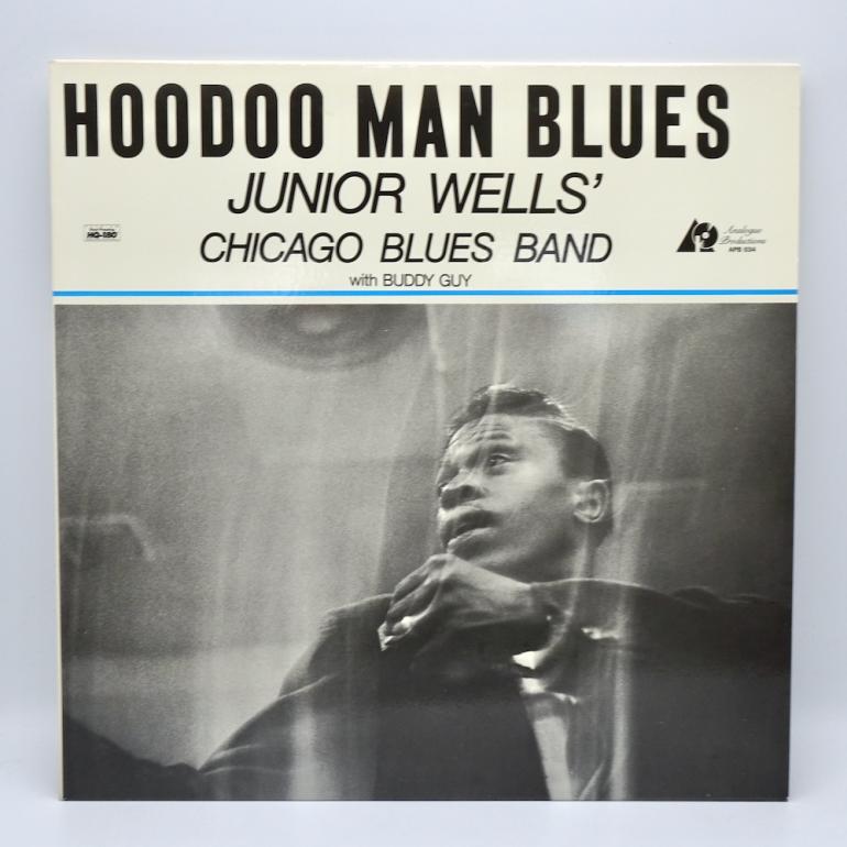 Hoodoo Man Blues / Junior Wells' Chicago Blues Band  --  LP 33 rpm 180 gr. - Made in USA 1996 - ANALOGUE PRODUCTIONS - APB 034  - OPEN LP