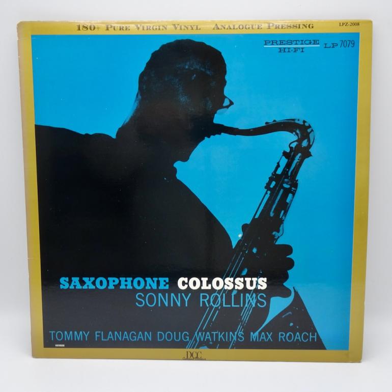 Saxophone Colossus / Sonny Rollins  -- LP 33 rpm 180 gr. - Made in USA 1995 - DCC COMPACT CLASSICS - LP 7079 - OPEN LP - NUMBERED LIMITED EDITION