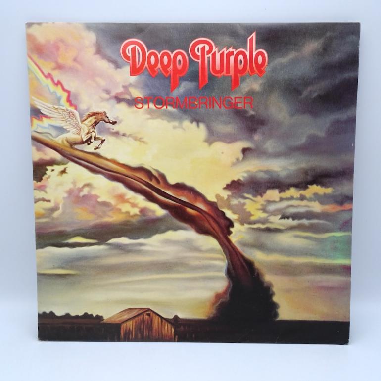 Stormbringer  / Deep Purple --  LP 33 rpm -  Made in UK 1974  - EMI RECORDS  -  TPS 3508  -  OPEN LP - FIRST PRESSING