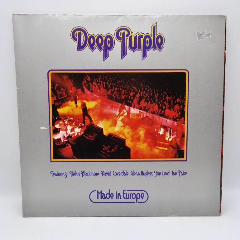 Made In Europe / Deep Purple --  LP 33 rpm -  Made in GERMANY 1976  - EMI RECORDS  -  1C062-98 181 -  OPEN LP