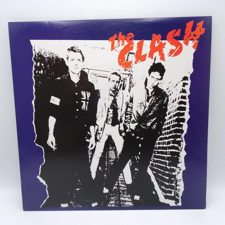 Litho In Canada / The Clash --  LP 33 rpm - BLUE VINYL - Made in CANADA -  EPIC RECORDS  - JE36060 - OPEN  LP