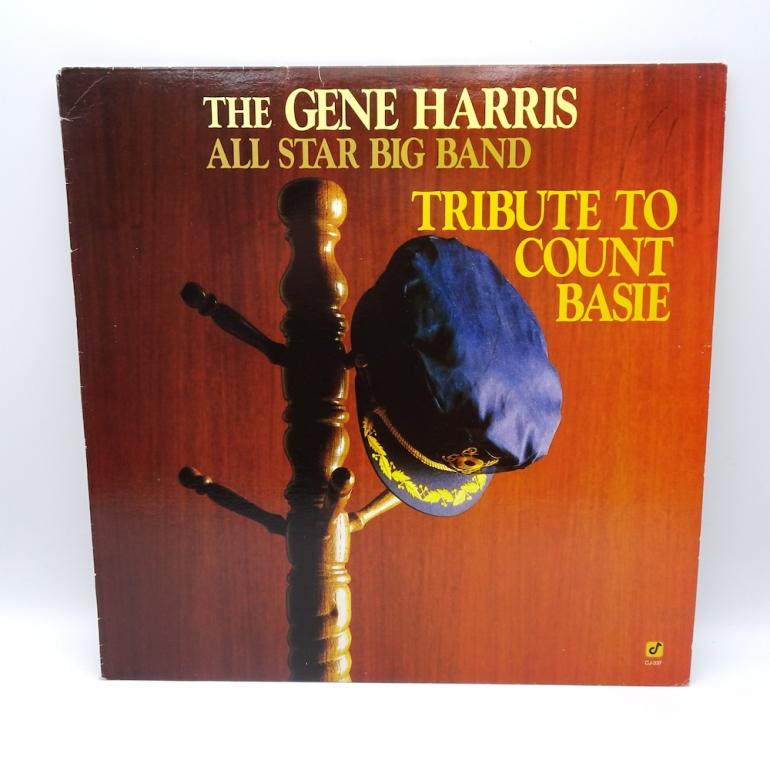 Tribute To Count Basie  / The Gene Harris All Star Big Band --  LP 33 rpm -  Made in USA 1988 -  CONCORD  RECORDS - CJ-337  - OPEN LP