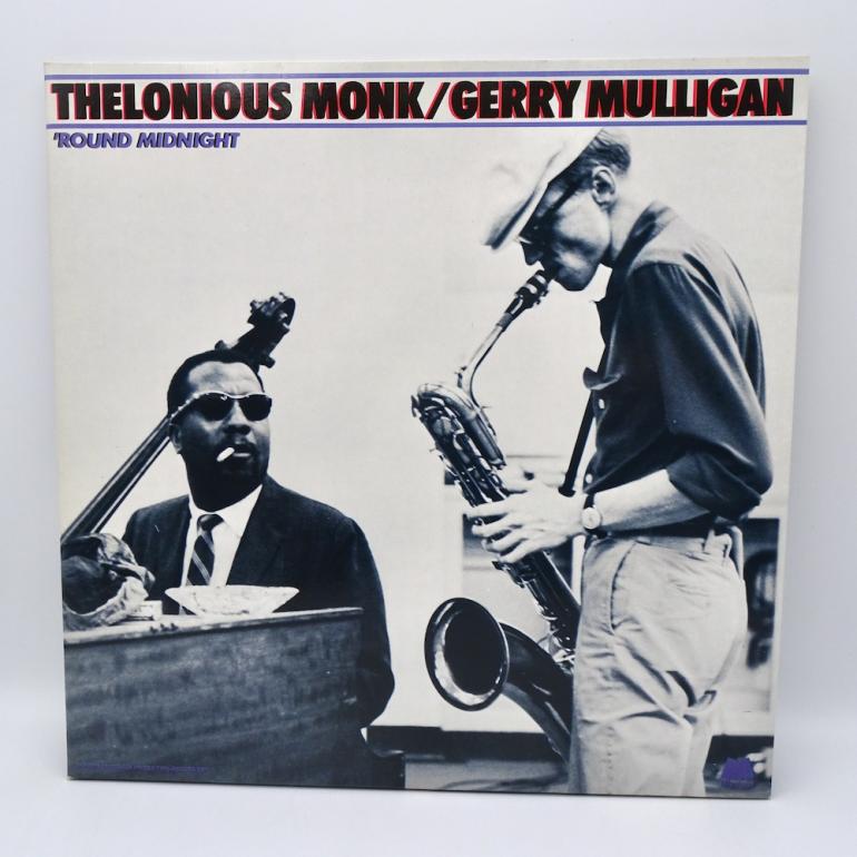 Round Mindnight  / Thelonious Monk, Gerry Mulligan -- Double LP 33 rpm  - Made in GERMANY 1982 - MILESTONE RECORDS - M-47067 -  OPEN LP