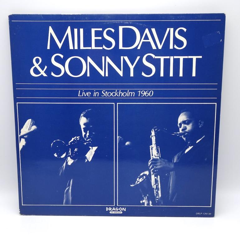Live In Stockholm 1960 / Miles Davis & Sonny Stitt -- Double LP 33  rpm -  Made in SWEDEN 1986 - DRAGON RECORDS - DRLP 129/130 - OPEN  LP