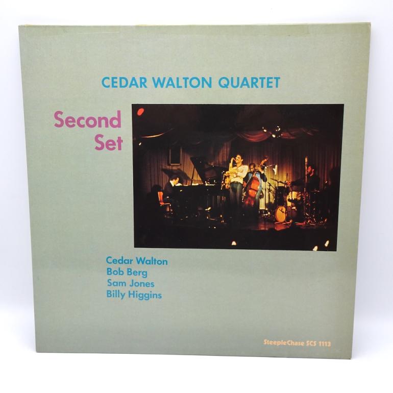 Second Set / Cedar Walton Quartet -- LP 33 giri - Made in DENMARK 1979  - STEEPLE CHASE RECORDS - SCS-1113 -  LP APERTO