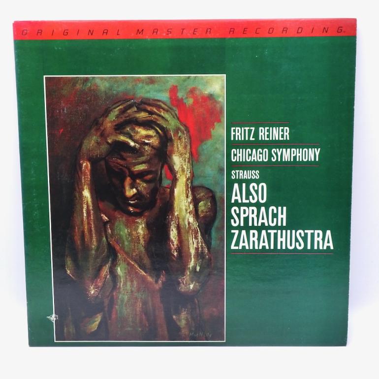 Also Sprach Zarathustra / Chicago Symphony  Cond. Fritz Reiner  --   LP 33 rpm  - Made in USA/JAPAN  - Mobile Fidelity Sound Lab  - MFSL 1-522 -  OPEN LP - PUNCH HOLE