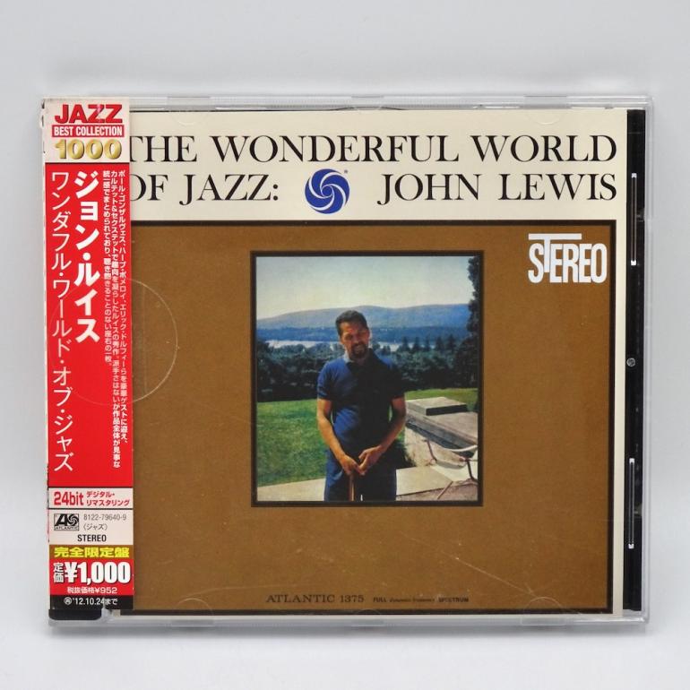 The Wonderful World of Jazz / John Lewis  --  CD  - OBI - Made in EUROPE  2013 BY ATLANTIC - 1375 - OPEN CD