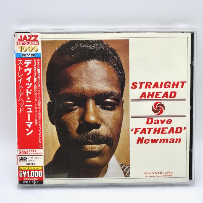 Straight Ahead / Dave "Fathead" Newman  --  CD -  OBI - Made in EUROPE 2012 by ATLANTIC - 8122-75397-2 - OPEN CD