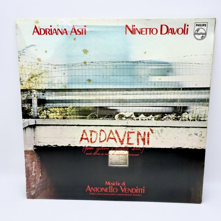 Addavenì / Adriana Asti, Ninetto Davoli, Antonello Venditti -- LP 33 giri - Made in ITALY 1979 - PHILIPS RECORDS - 6323096 - LP SIGILLATO