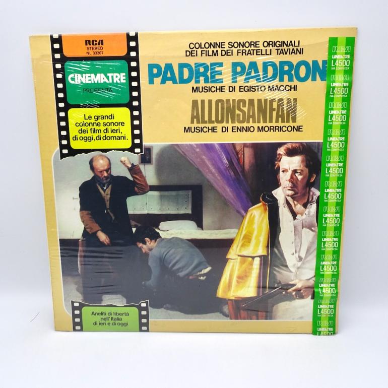 Padre Padrone - Allonsanfan / Egisto Macchi, Ennio Morricone -- LP 33 giri - Made in ITALY 1979 - RCA RECORDS - LP SIGILLATO