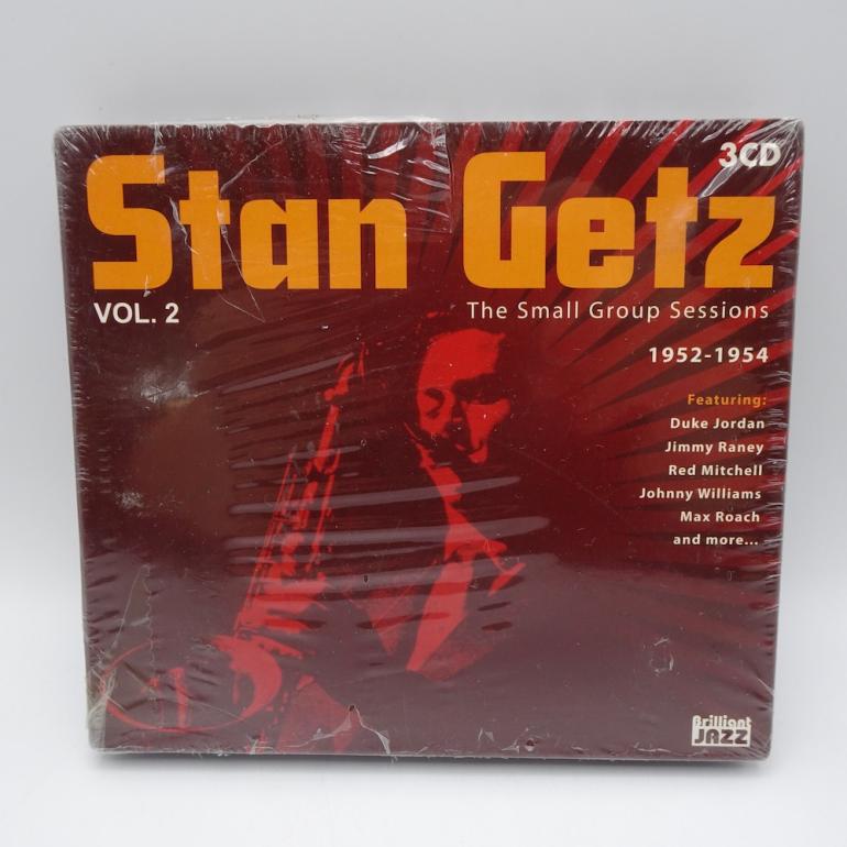 Stan Getz Vol 2  (1952-1954) / Stan Getz  --  Triple CD -  Made in HOLLAND 2007  - BRILLIANT JAZZ - 8688 - SEALED CD