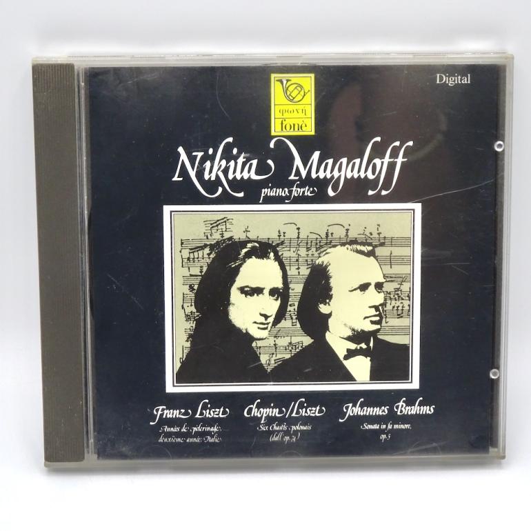 Liszt, Chopin, Brahms / Nikita Magaloff  --  CD  - Made in ITALY by FONE' RECORDS  - OPEN CD