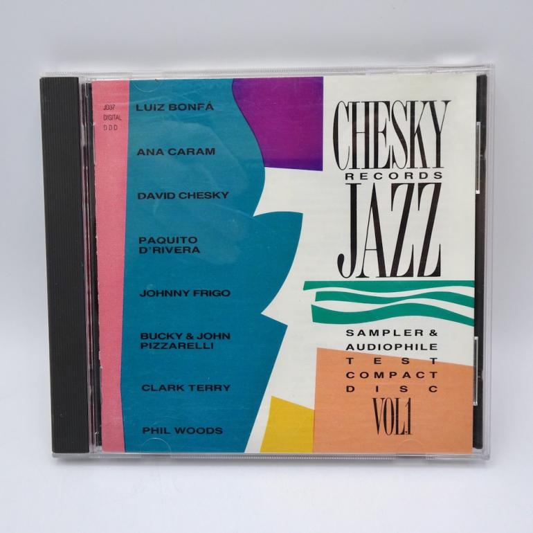 Jazz Sampler Vol. 1   --  CD  -  Made in USA 1990 by CHESKY RECORDS  - JD 37 -  OPEN CD