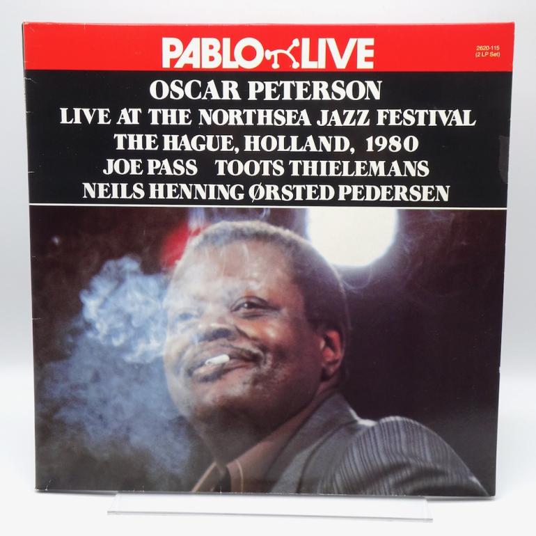 Oscar Peterson Live at the Northsea Jazz Festival, The Hague, Holland, 1980 / Oscar Peterson    --  Double LP 33 rpm - Made in GERMANY 1981 - PABLO RECORDS - 2620-115 - OPEN LP