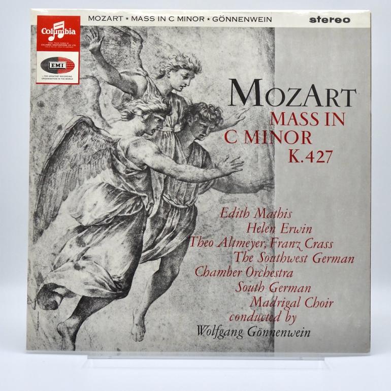 Mozart MASS IN C MINOR  K.427 / The South-west German Chamber Orchestra Cond. Gonnenwein  --  LP 33 giri - Made in UK 1963 - COLUMBIA RECORDS - SAX 2544 - ER1/ED1 - LP APERTO