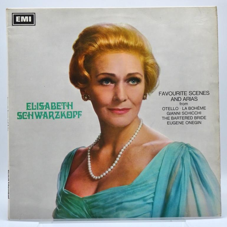 Favourite Scenes and Arias / Elisabeth Schwarzkopf - The Philhadelphia Orchestra Cond. Nicola Rescigno -- LP 33 giri - Made in UK 1967 - COLUMBIA RECORDS - SAX 5286 - ER1/ED1 - LP APERTO