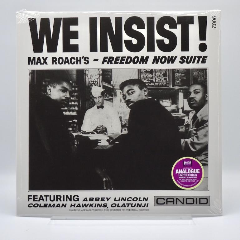 We Insist! Max Roach's Freedom Now Suite / Max Roach  --  LP 33 rpm 180 gr. - LIMITED EDITION - Made in UK - PURE PLEASURE RECORDS /CANDID RECORDS - CJS9002 - SEALED LP