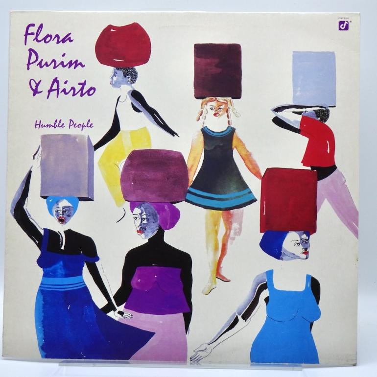 Humble People / Flora Purim & Airto  --  LP 33 rpm - Made in GERMANY 1985 - Concord Jazz – GW 3007 - OPEN LP
