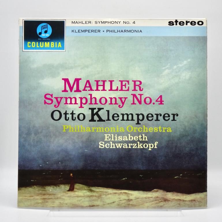 Mahler SYMPHONY NO. 4 / Philarmonia Orchestra Cond. Klemperer -- LP 33 giri - Made in UK 1962 - Columbia SAX 2441 - B/S label - ED1/ES1 - Flipback Laminated Cover - LP APERTO