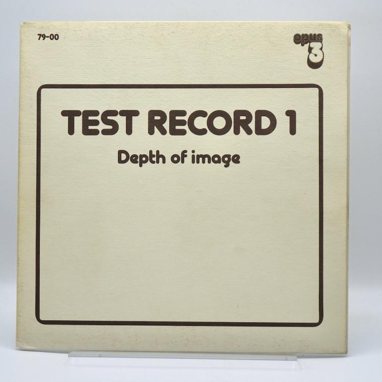 Test Record 1 (Depth Of Image) / Artisti Vari --  LP 33 giri - Made in Sweden 1979 - OPUS 3 RECORDS - 79-00  - LP APERTO