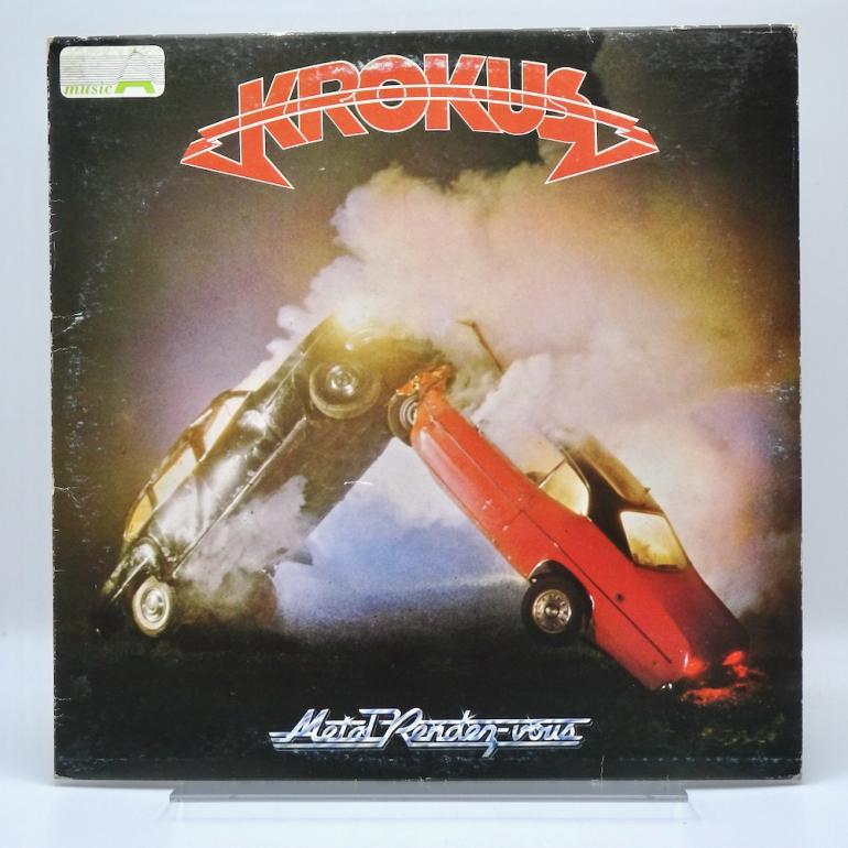 Metal Rendez-vous / Krokus  --  LP 33 giri - Made in ITALY 1980 - ARIOLA RECORDS - LP APERTO