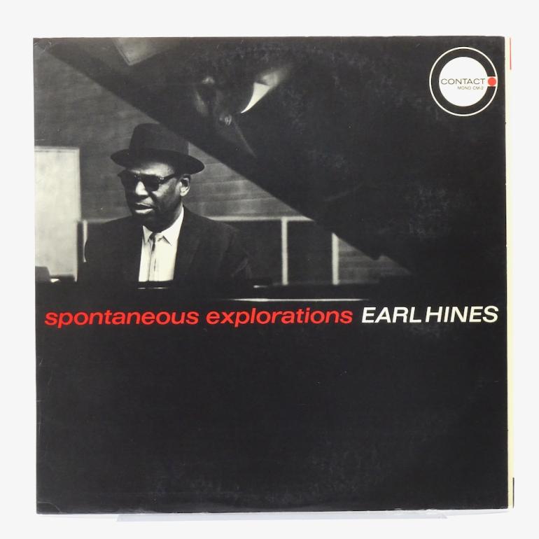 Spontaneous Explorations / Earl Hines  --  LP 33 rpm - Made in ITALY 1965 - Contact Records – Mono CM-2 - OPEN LP