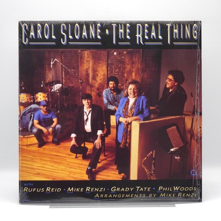 The Real Thing / Carol Sloane  --  LP 33 giri - Made in USA 1990 - CONTEMPORARY RECORDS - C-14060 - LP APERTO