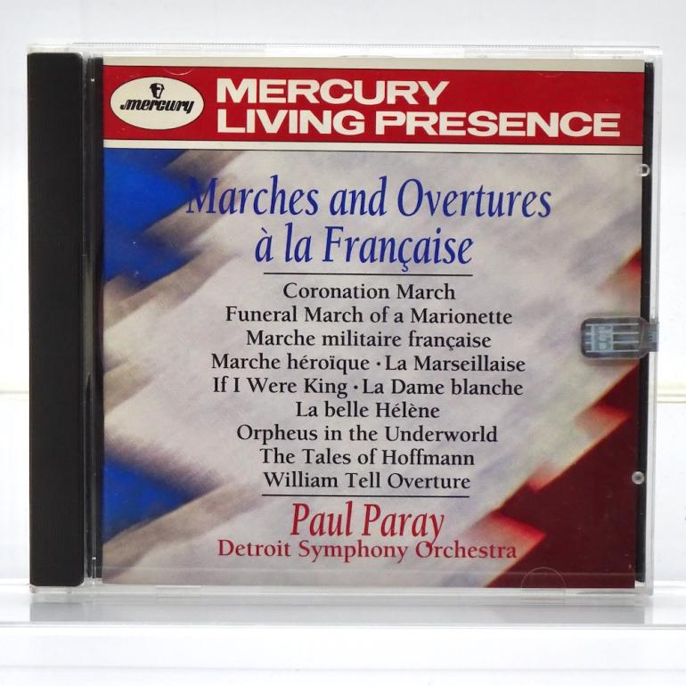 Marches and Overtures à la Française / Detroit Symphony Orchestra  Cond. Paul Paray  --  CD -  Made in USA 1993 - MERCURY  434 332-2  - SEALED CD