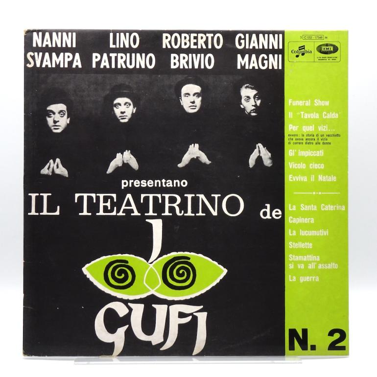 Il Teatrino De I Gufi N.2  /  I Gufi  --  LP 33 giri - Made in  ITALIA - COLUMBIA RECORDS - LP APERTO