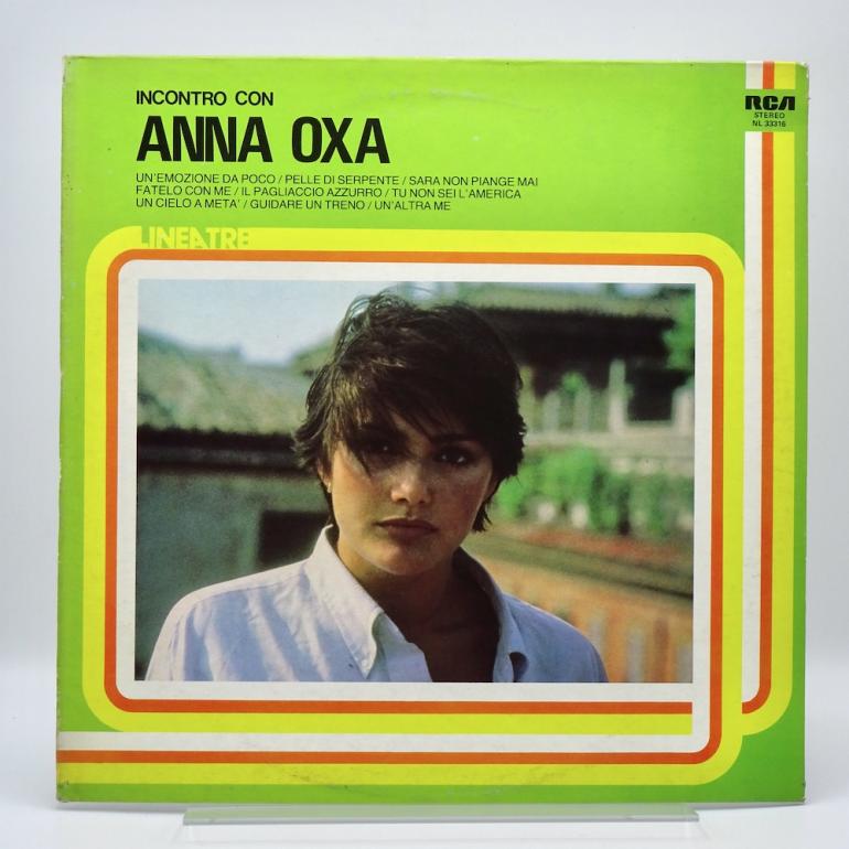Incontro Con Anna Oxa  /  Anna Oxa  --  LP 33 giri - Made in  ITALY 1982 - RCA RECORDS - LP APERTO