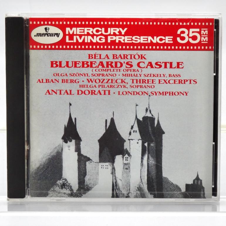 Bartok BLUEBEARD'S CASTLE - BERG - WOZZECK / London Symphony Cond. Dorati  --  CD -  Made in USA 1992 - MERCURY  434 325-2 - CD APERTO