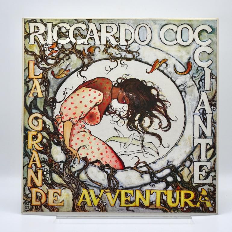 La Grande Avventura  /  Riccardo Cocciante  --  LP 33 giri - Made in ITALY 1987 - VIRGIN RECORDS - LP APERTO