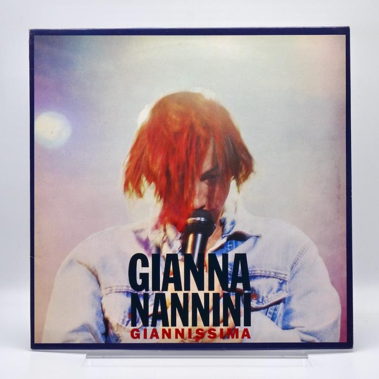 Giannissima  /  Gianna Nannini  --  LP 33 giri - Made in ITALY 1991 - DISCHI RICORDI - LP APERTO