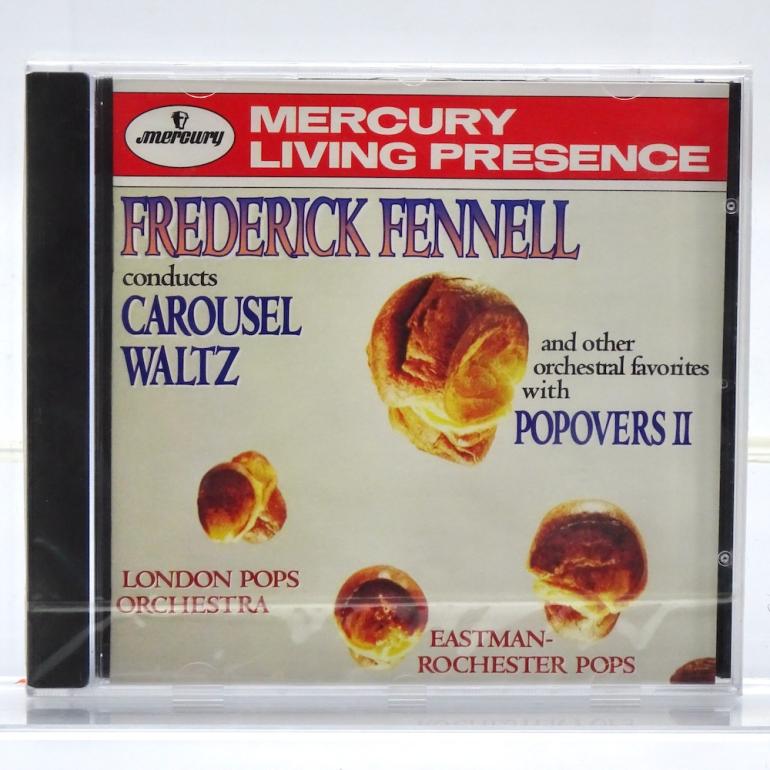 Fennel conducts CAROUSEL WALTZ - POPOVERS II  / London POPS Orchestra, Eastman-Rochester POPS Orchestra Cond. Fennell --  CD -  Made in GERMANY 1995 - MERCURY  434 356-2  - SEALED CD