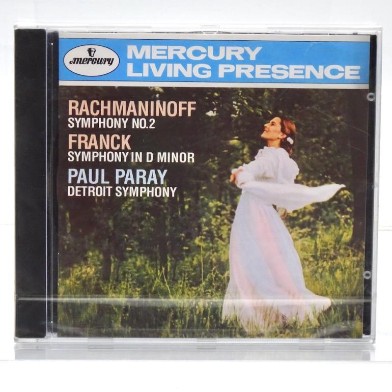 Franck SYMPHONY - Rachmaninoff SYMPHONY NO. 2 / Detroit Symphony Orchestra Cond. Paray --  CD -  Made in GERMANY 1996 - MERCURY  434 368-2  - CD SIGILLATO
