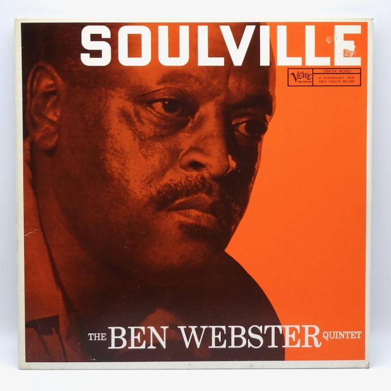 Soulville / The Ben Webster Quintet  --  LP 33 giri - Made in GERMANY - VERVE  RECORDS -  2304 314 - LP APERTO