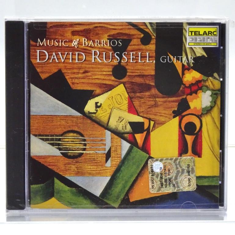 Music & Barrios / David Russell, guitar  --  CD - Made in USA 1995 - TELARC - CD-80373 - CD SIGILLATO