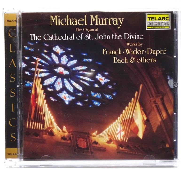The Organ at The Cathedral of St. John the Divine / Michael Murray --  CD - Made in USA 1988 - TELARC - CD-80169 - CD APERTO