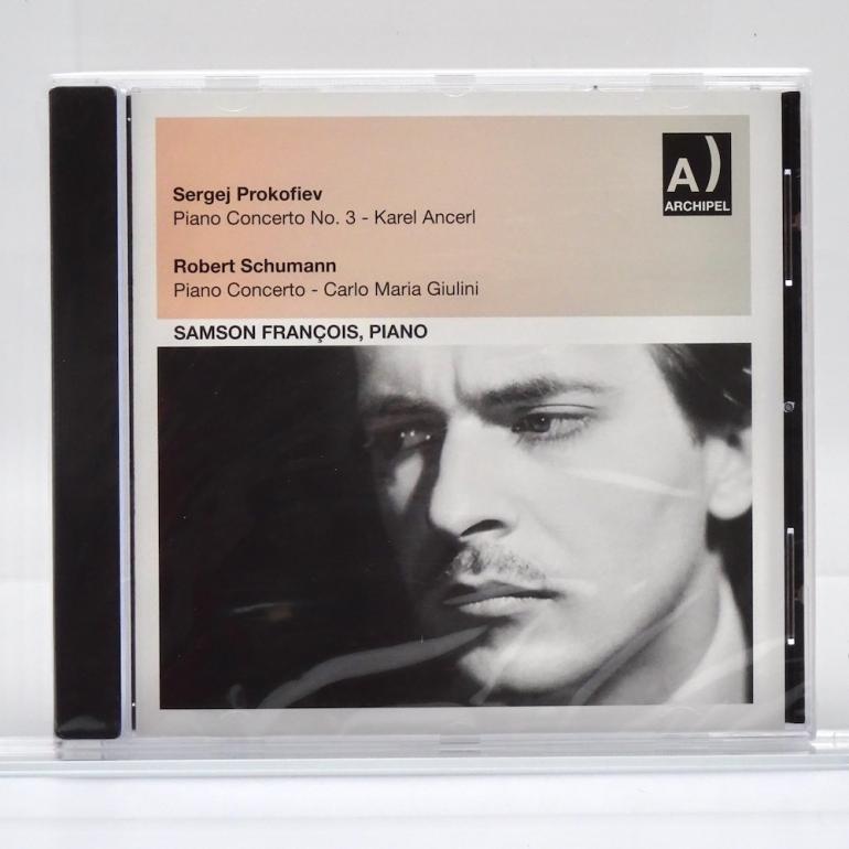 S. Prokofiev PIANO CONCERTO NO. 3 - Schumann PIANO CONCERTO / Samson François, piano  -  CD - Made in EUROPE 2011 - ARCHIPEL - ARPCD 0533 - SEALED CD