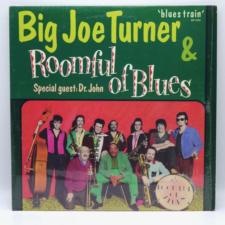 Blues Train / Big Joe Turner & Roomful Of Blues  --  LP 33 rpm - Made in USA 1983 - Muse Records – MR 5293 - OPEN LP