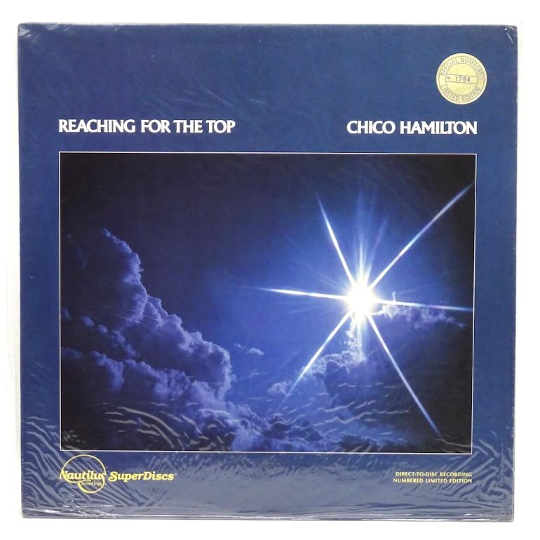 Reaching for the Top  /  Chico Hamilton  --  LP 33 rpm  - Made in USA 1980 - NAUTILUS RECORDS - NR 13 - SEALED LP - NUMBERED LIMITED EDITION