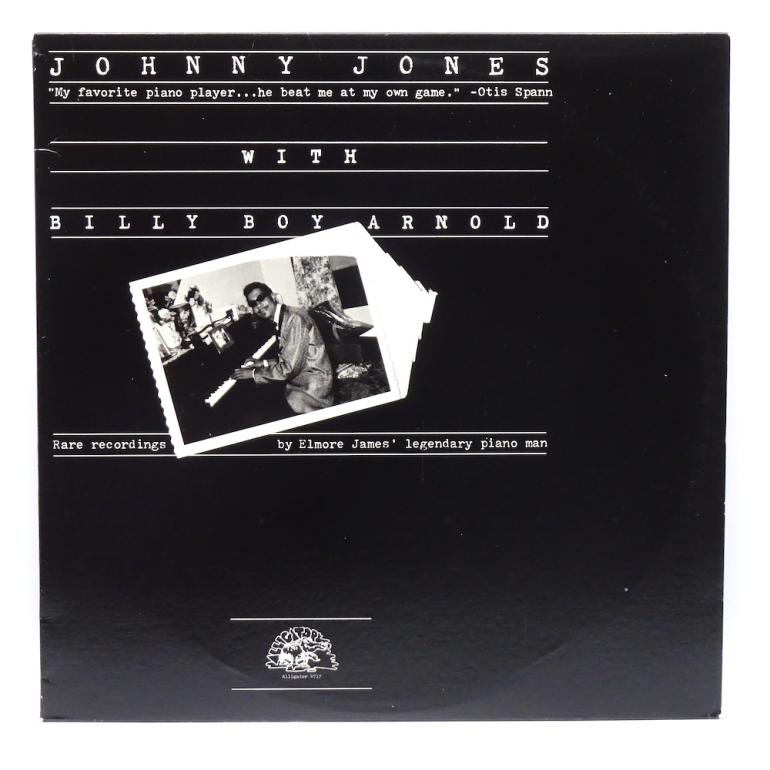 Johnny Jones with Billy Boy Arnold  / Johnny Jones - Billy Boy Arnold   -- LP 33 giri - Made in USA 1979 - ALLIGATOR  RECORDS  - LP APERTO