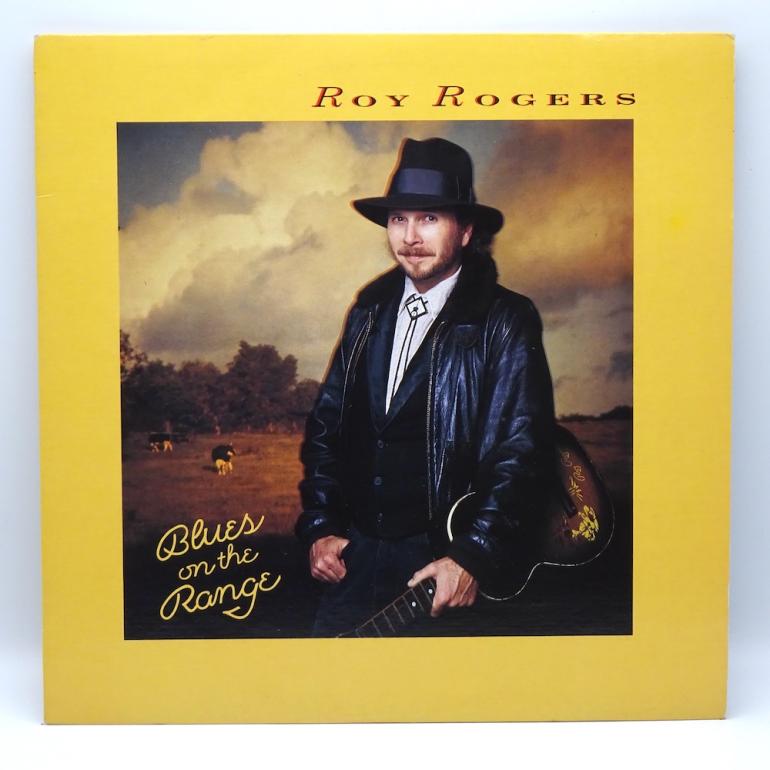 Blues on the Range / Roy Rogers   -- LP 33 giri - Made in USA 1989 - BLIND PIG  RECORDS  - LP APERTO