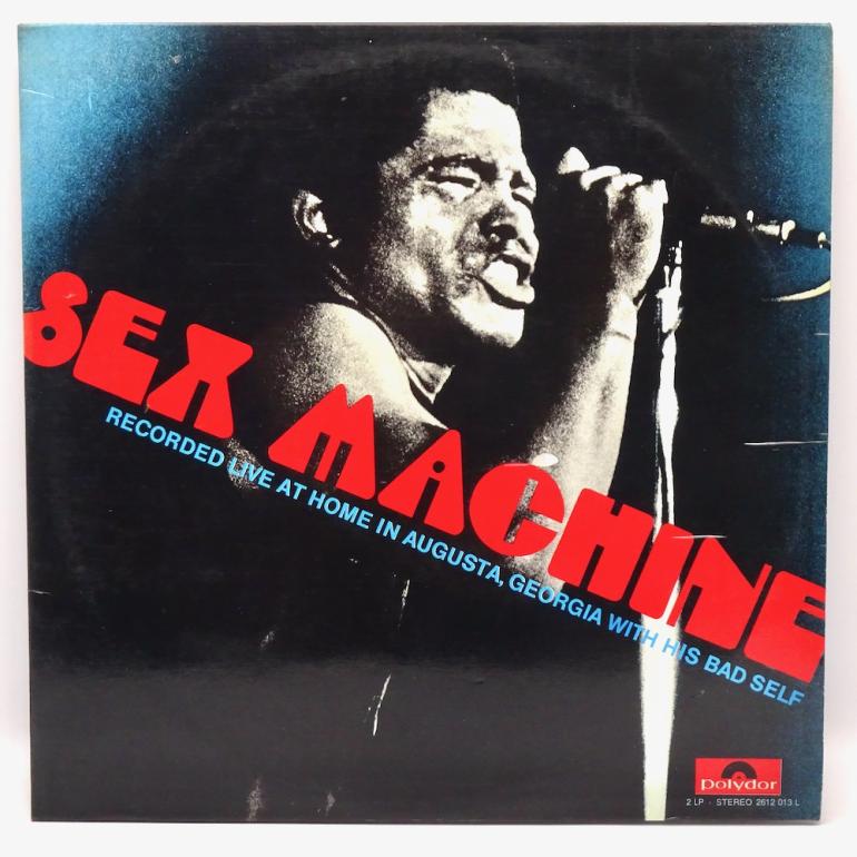 Sex Machine / James Brown  --  Doppio LP 33 giri  -  Made in ITALY 1970 -  Polydor Record – 2612013L - LP APERTO