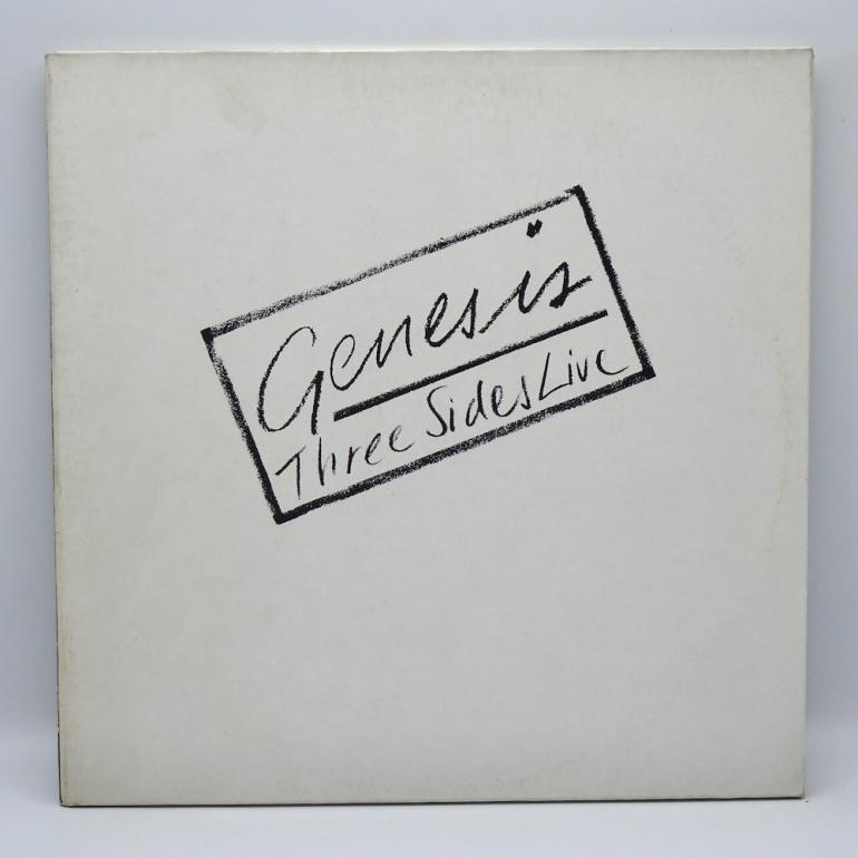 Three Sides Live / Genesis  --  Double LP 33 rpm - Made in HOLLAND 1982 - VERTIGO RECORDS - 6650 008 - OPEN LP